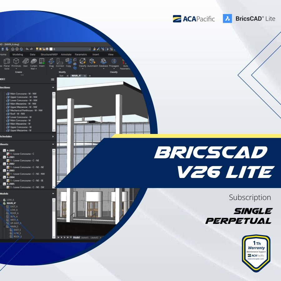 BricsCAD V26 Lite - Single - Perpetual
