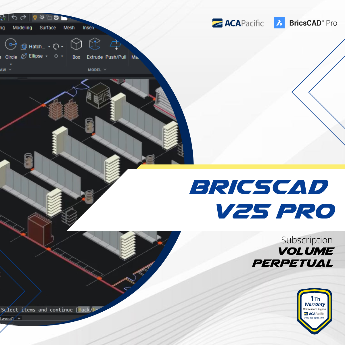 BricsCAD V25 Pro - Volume - Perpetual