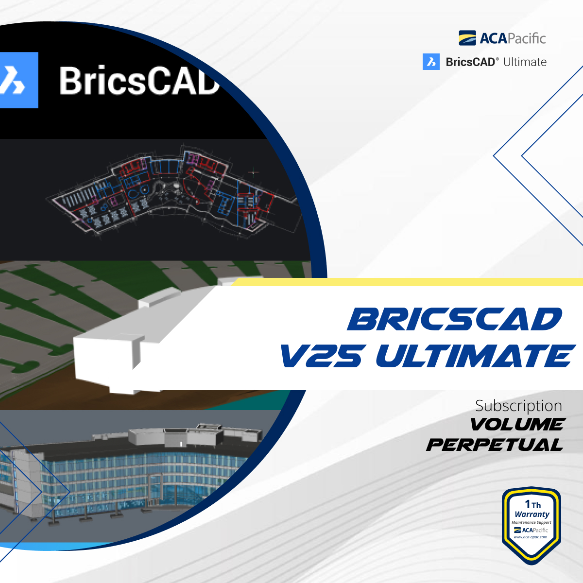BricsCAD V25 Ultimate - Volume - Perpetual
