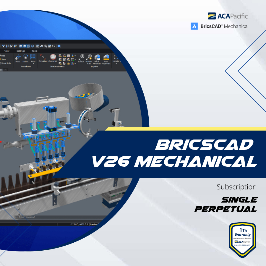 BricsCAD V26 Mechanical - Single - Perpetual