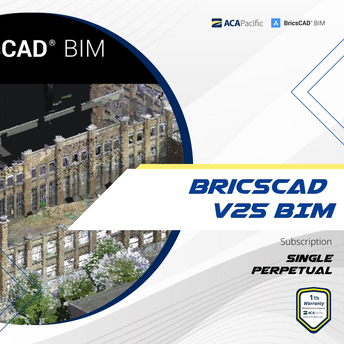 BricsCAD V25 BIM - Single - Perpetual