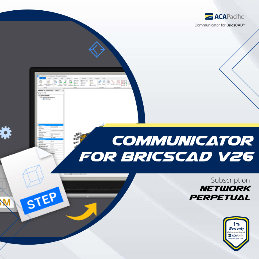 Communicator for BricsCAD V26 - Network - Perpetual