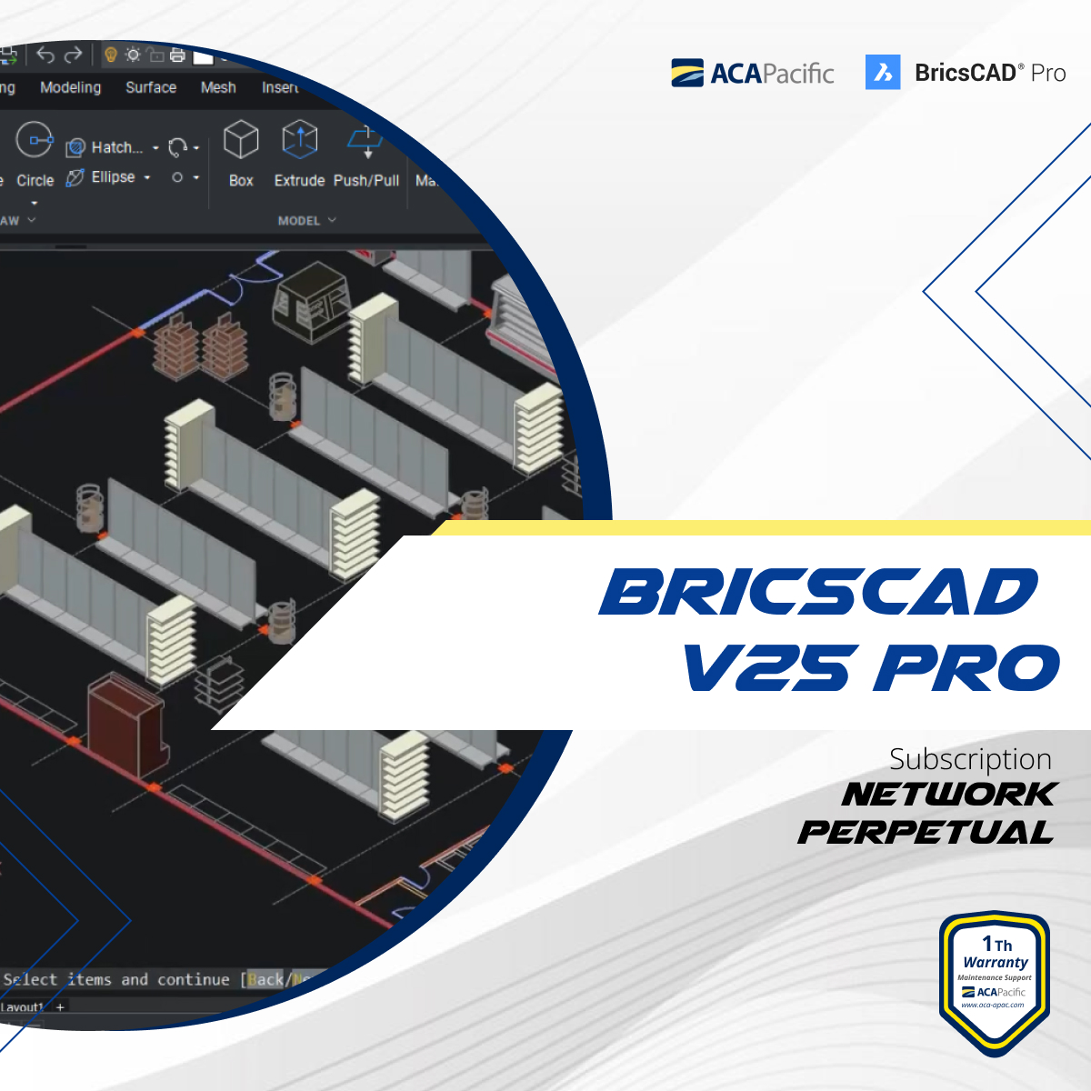 BricsCAD V25 Pro - Network - Perpetual