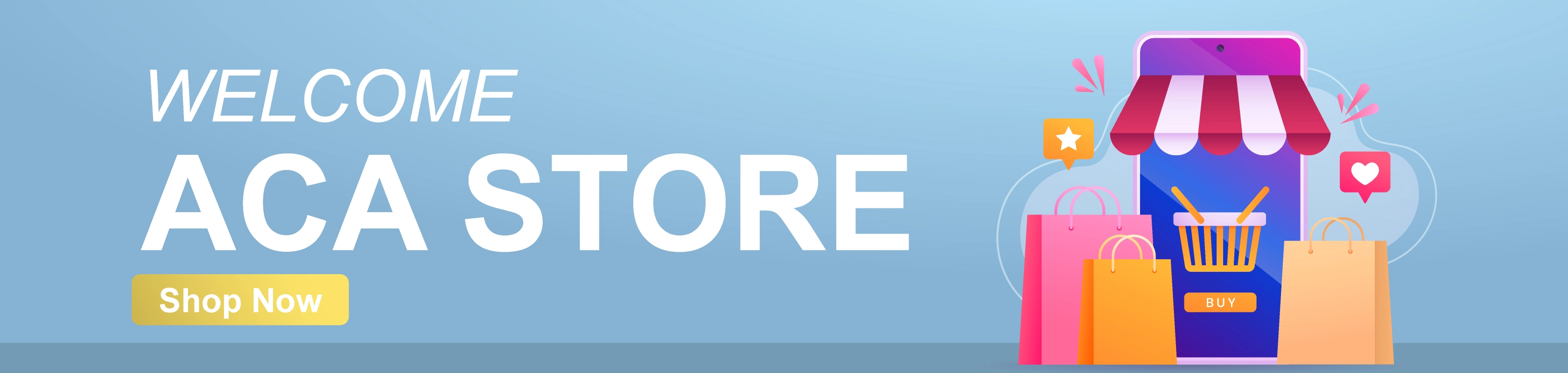 welcome to aca store